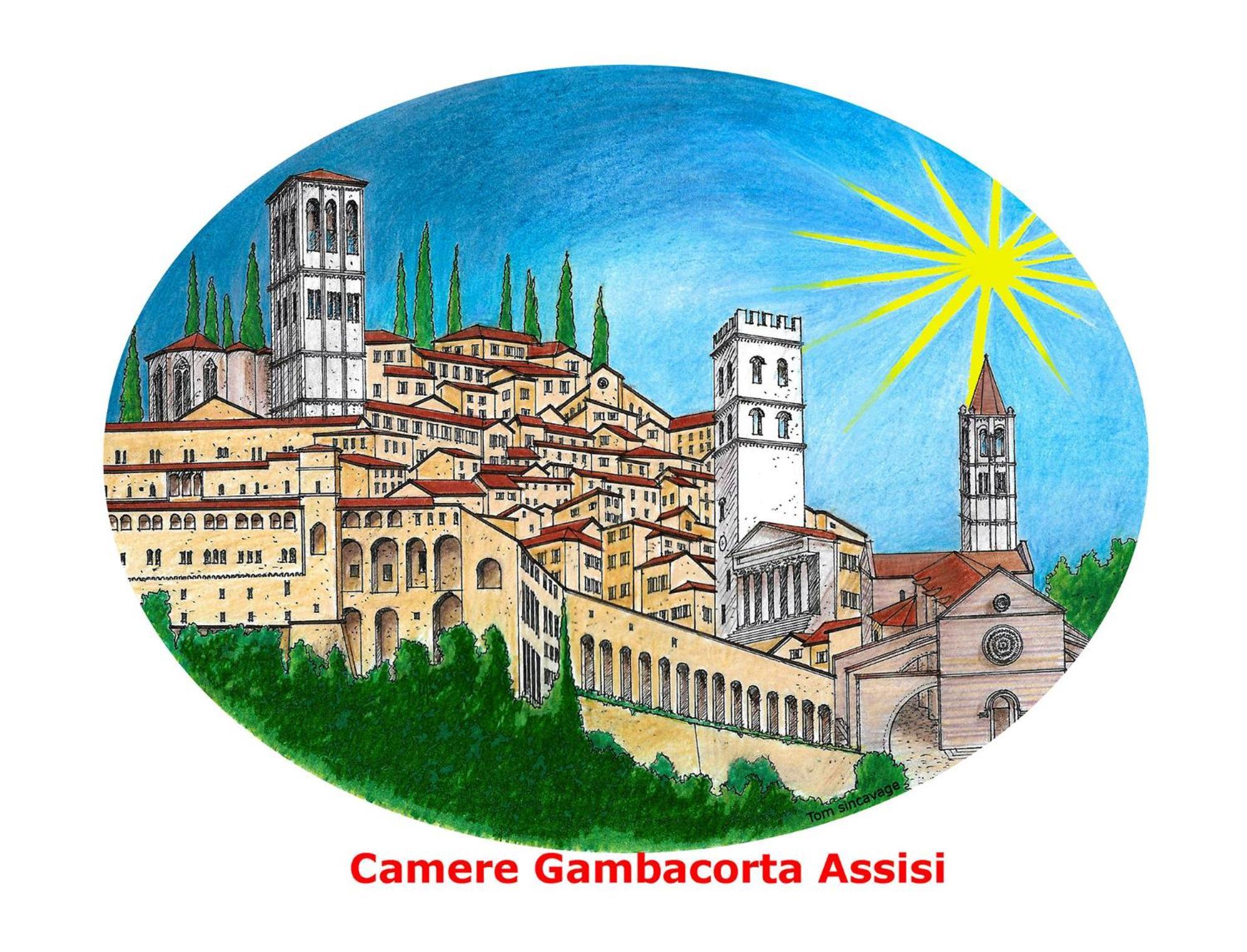 Camere Gambacorta Asís Exterior foto